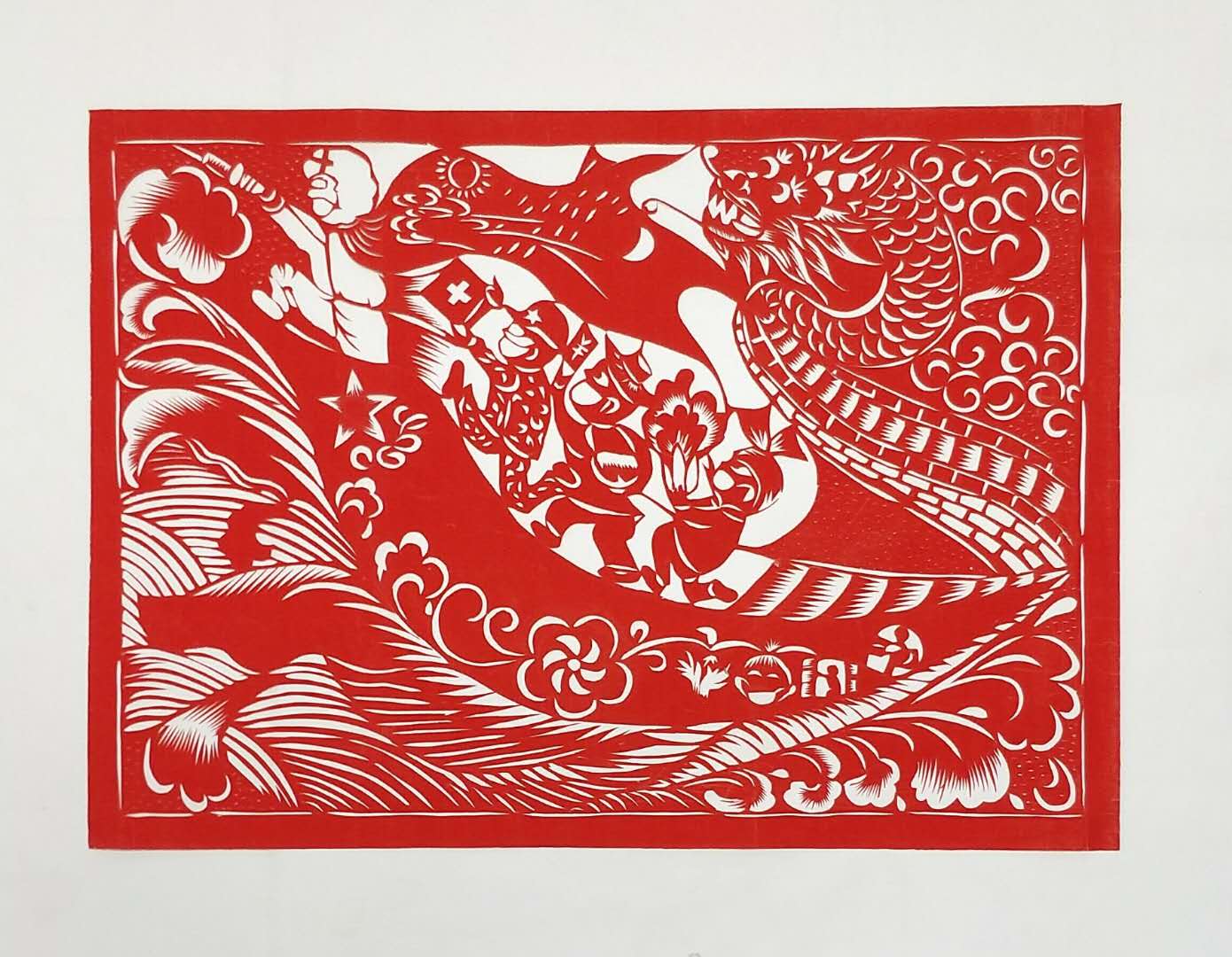 《隔离的爱》《神牛镇灾疫》《天佑中华》《同舟共济》《悬壶济世寒